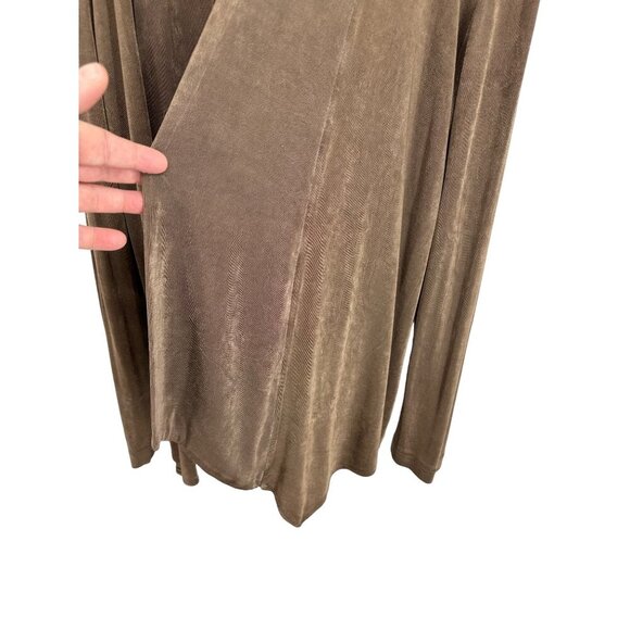 Chico's Travelers Long Sleeve Open Front Jacket Size 2 US L - Picture 3 of 6